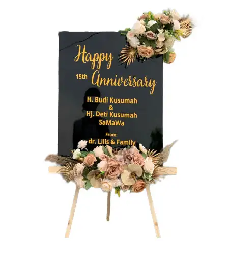 Papan Bunga Akrilik Adipuro